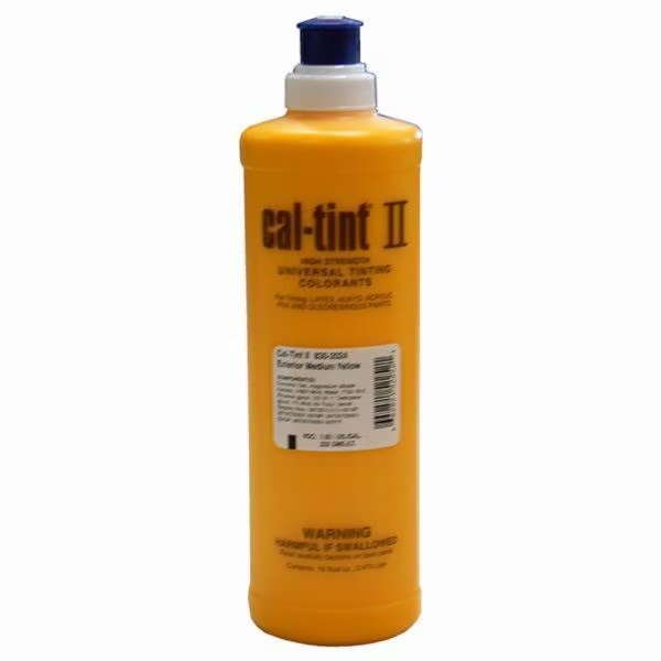 16 Oz 830-2024 Medium Yellow Cal-Tint II Universal Colorant, Cal-Tint Ii, Mfr#: 830-2024